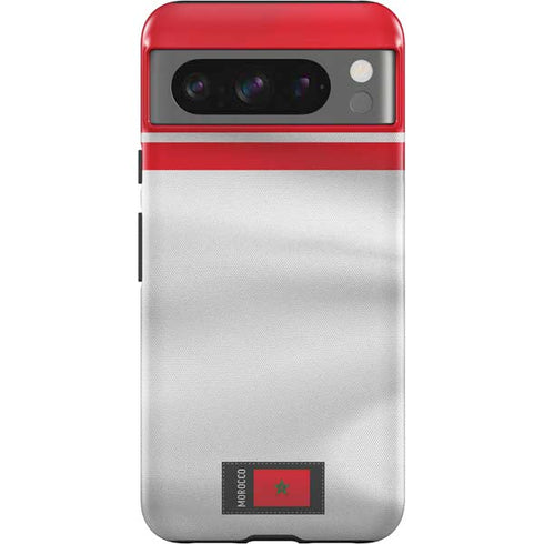 Morocco Soccer Flag Google Pixel 8 Pro Impact Case